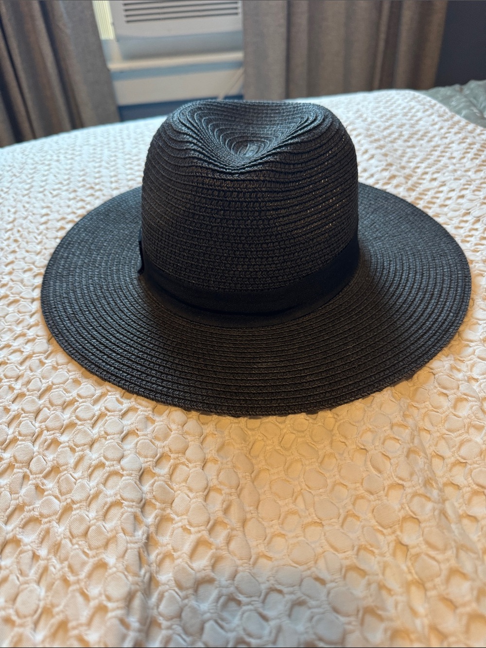 Black Yarn Hat